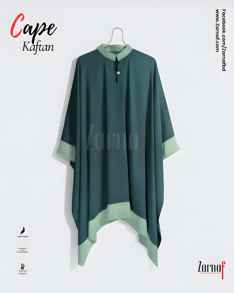 Cape Kaftan (Sea Green)