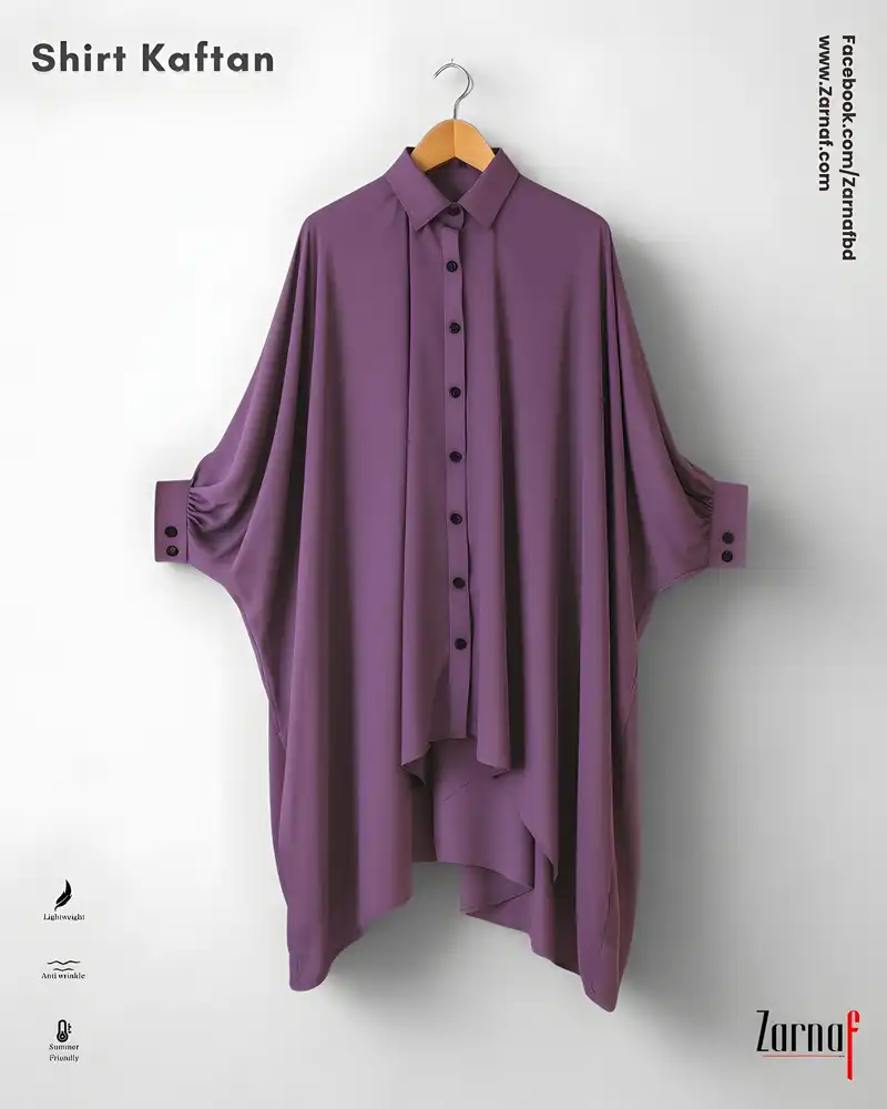 Shirt-Kaftan (Lavender)