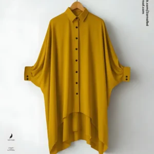 Shirt-Kaftan (Mustard Yellow)