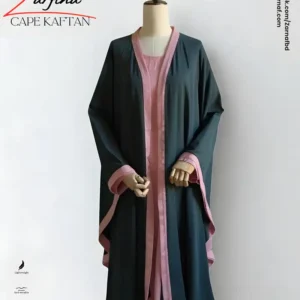Zarfina Cape-Kaftan (Sea Green)