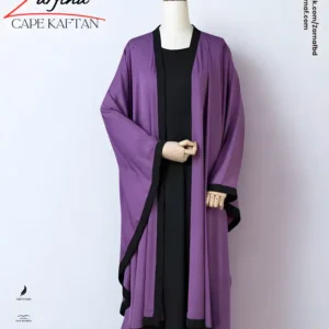 Zarfina Cape-Kaftan (Lavender)