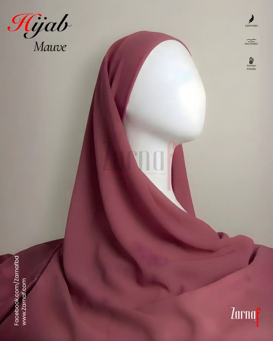 Hijab (Mauve)